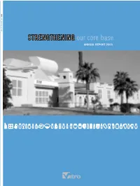 STRENGTHENING Our Core Base ANNUAL REPORT 2003