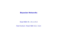 Bayesian Networks