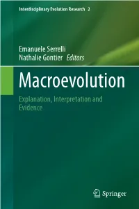 Emanuele Serrelli Nathalie Gontier Editors Explanation, Interpretation