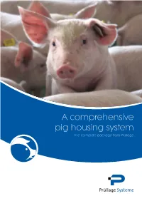 A Comprehensive Pig Housing System the Complete Package from Prüllage 2 | | 3 We Make Systems Fflexible