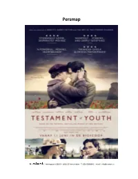 An Interview with Alicia Vikander – Playing Vera Brittain