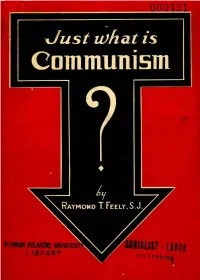 The Case Against Communism