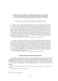 – 115 – on the Mass Occurrence of Two Rare Saproxylic Beetles, Cucujus Cinnaberinus (Cucujidae) and Dircaea Australis (Mela