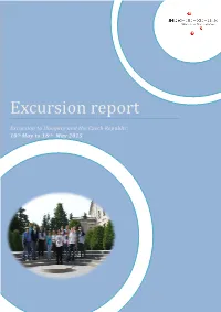 Excursion Report