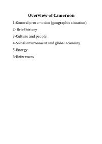 Overview of Cameroon