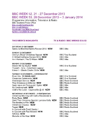Bbc Week 52, 21