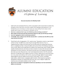 Discussion Questions for Whistling Vivaldi I. Steele Writes That