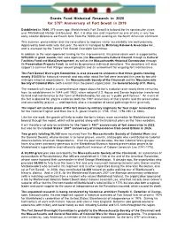 Fort Sewall History and Research Project