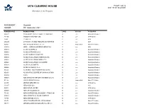 IATA CLEARING HOUSE PAGE 1 of 21 2021-09-08 14:22 EST Member List Report