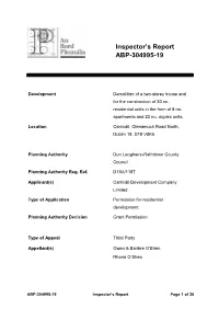 Inspector's Report ABP-304995-19