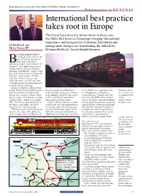 International Best Practice Takes Root in Europe