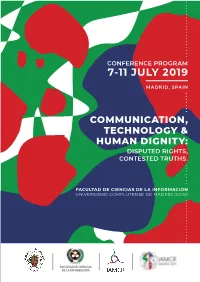 Conference Program 7-11 July 2019