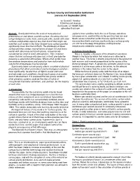 Surface Gravity and Interstellar Settlement (Version 3.0 September 2016)