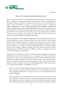 Systematic Pipefish and Seahorse Survey”
