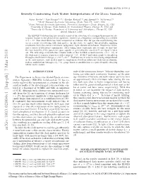 Arxiv:1803.02804V1 [Hep-Ph] 7 Mar 2018 It Must Have Some Rather Speciﬁc Characteristics