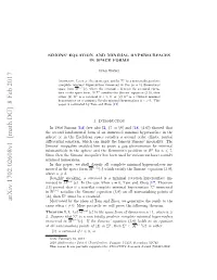Simons' Equation and Minimal Hypersurfaces in Space Forms