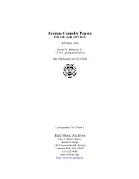 Archives and Manuscripts