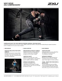Why Wear 2Xu Compression?