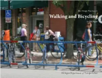 Best Design Practices for Walking and Bicycling in Michigan