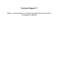 NIWA – Technical Report on Coastal Hydrodynamics and Sediment Processes in Lyall Bay