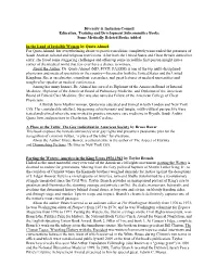 Recommended Book List