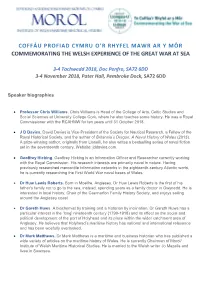 Speaker Biographies and Abstracts