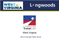 2015 Overnight Visitor Report