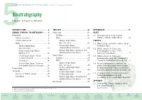 Chapter 5: Biostratigraphy