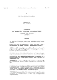 Community Patent Convention) ( 76/76/EEC )