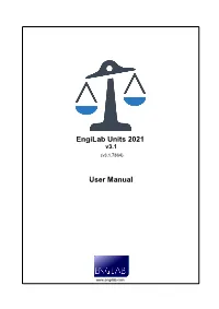 Engilab Units 2018 V2.2