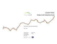 Legacy Trail Public Art Master Plan
