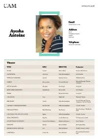 Ayesha Antoine