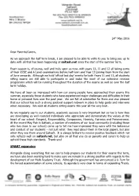 Interim Newsletter – May