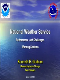 NWS Weather Forecast Offices