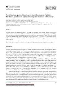 Parasitoids of Agromyzidae (Diptera): Bionomics and Taxonomy