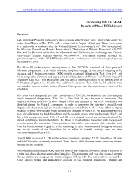 6 Uncovering Site 7NC-F-94: Results of Phase III Fieldwork