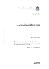 Aparajita Das History Shapes Development