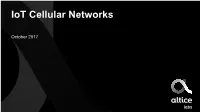 Iot Cellular Networks