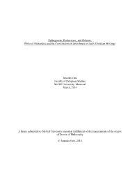 Pythagorean, Predecessor, and Hebrew: Philo of Alexandria and the Construction of Jewishness in Early Christian Writings