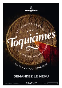 Demandez Le Menu