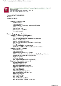 Foreword by Whitfield Diffie Preface About the Author Chapter 1