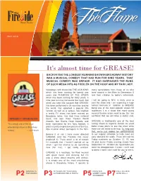 P2 It's Almost Time for GREASE!
