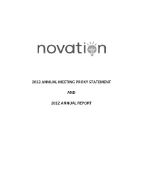 2012 Annual Report