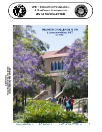 2013 Newsletter