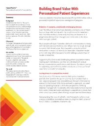 Building Brand Value with Personalized Patient Experiences