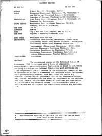Achieving Educational Excellence: the Challenge of the 90S in the Federated States of Micronesia