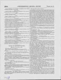 Congressionail RECORD- · HOUSE