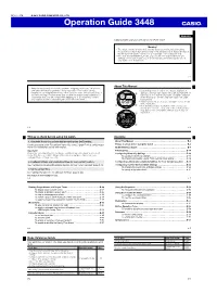 Operation Guide 3448