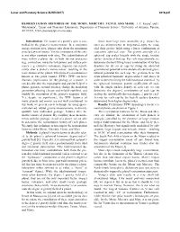 Reorientation Histories of the Moon, Mercury, Venus, and Mars