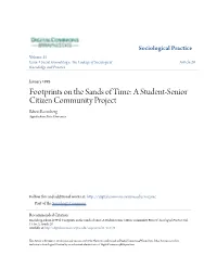 A Student-Senior Citizen Community Project Edwin Rosenberg Appalachian State University